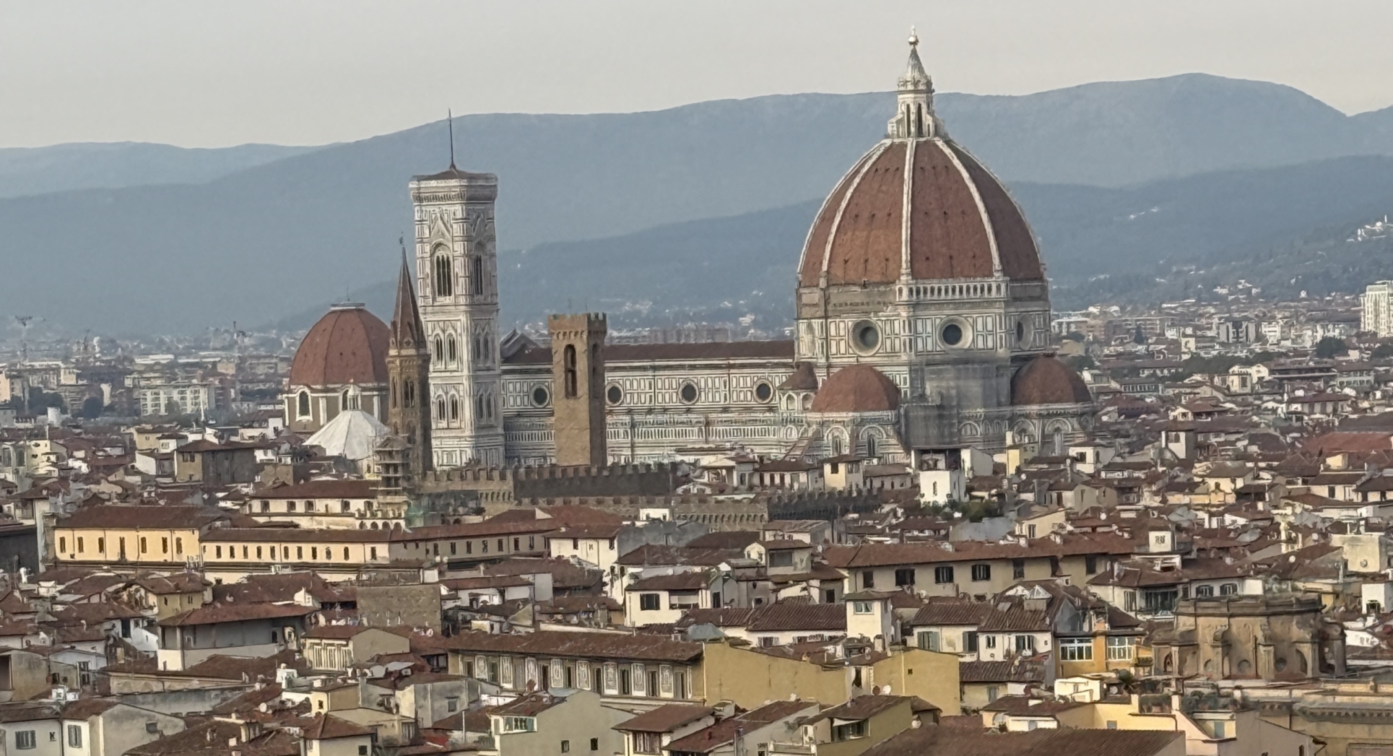 Vista de Florença Toscana