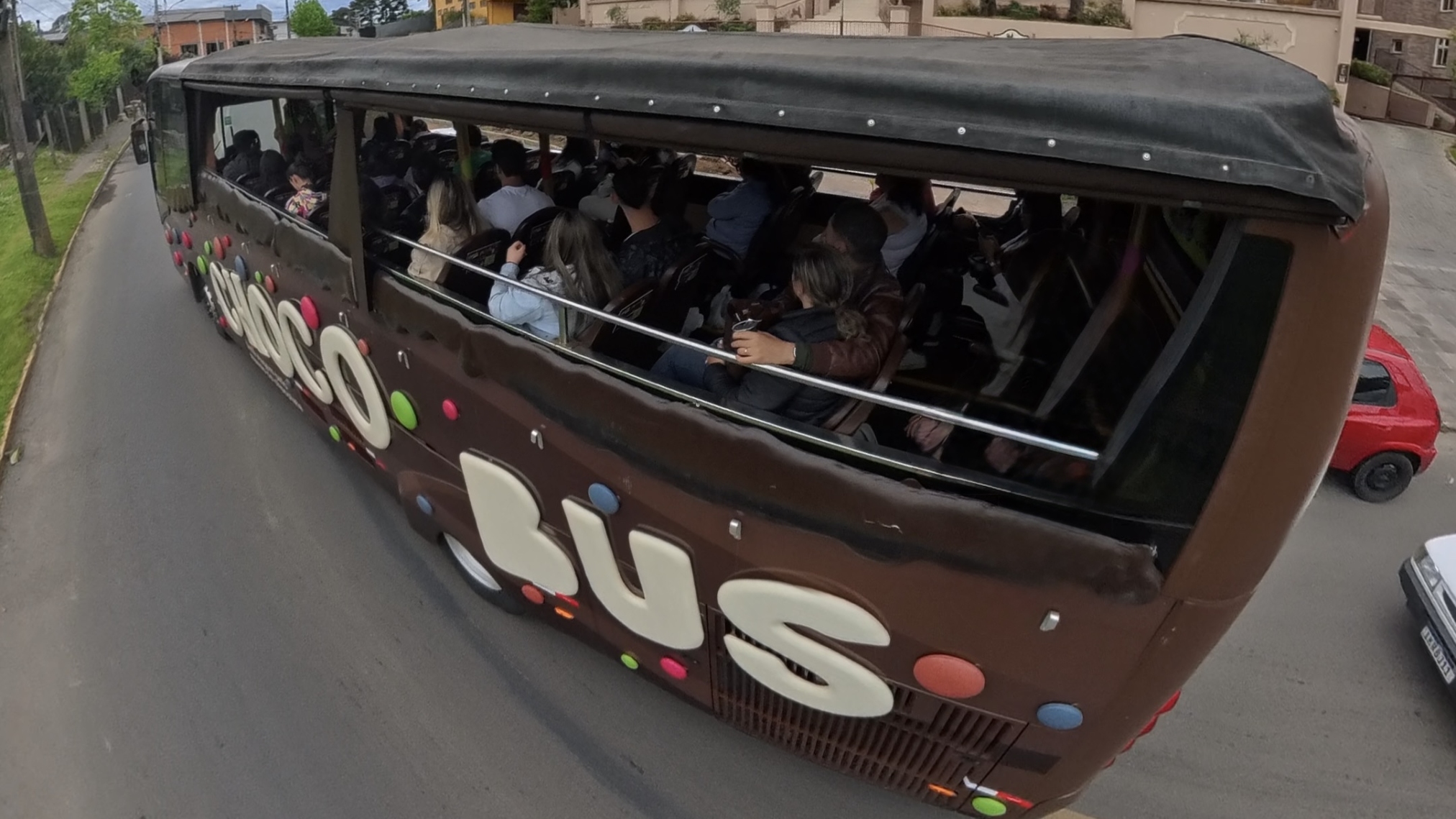 Ônibus Chocobus Gramado