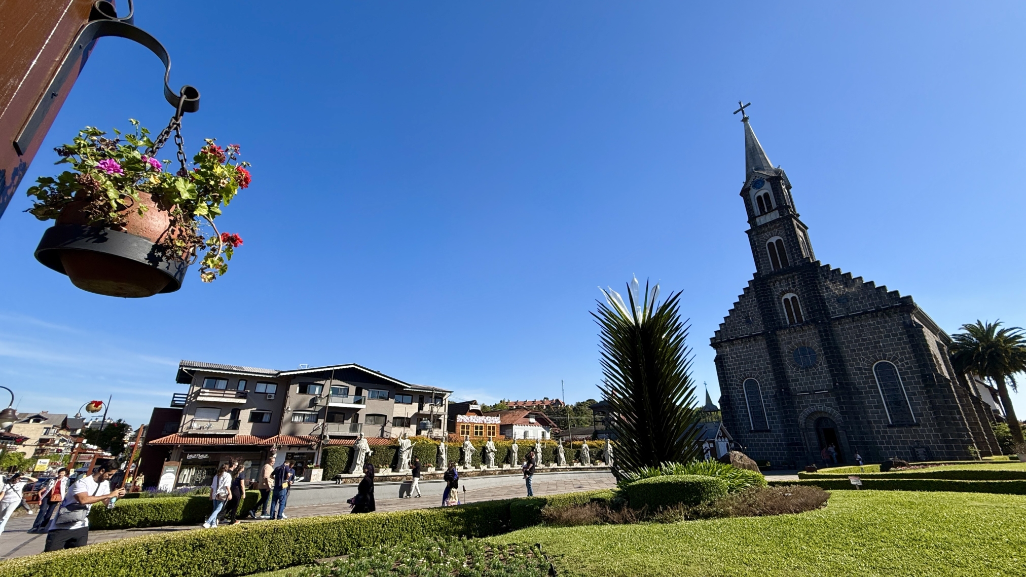 Frente Igreja de Pedra Gramado