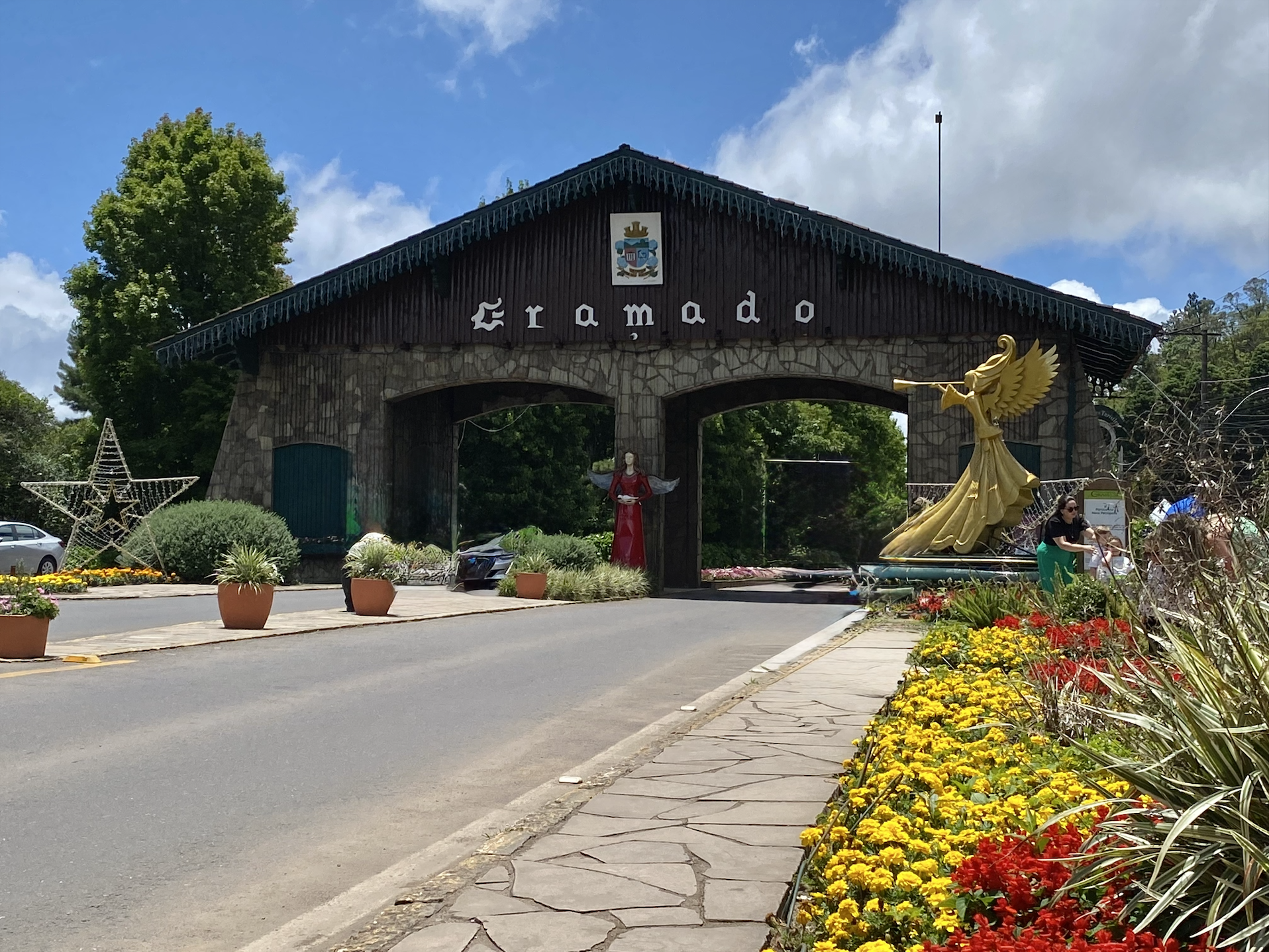 Portico Italiano entrada de Gramado