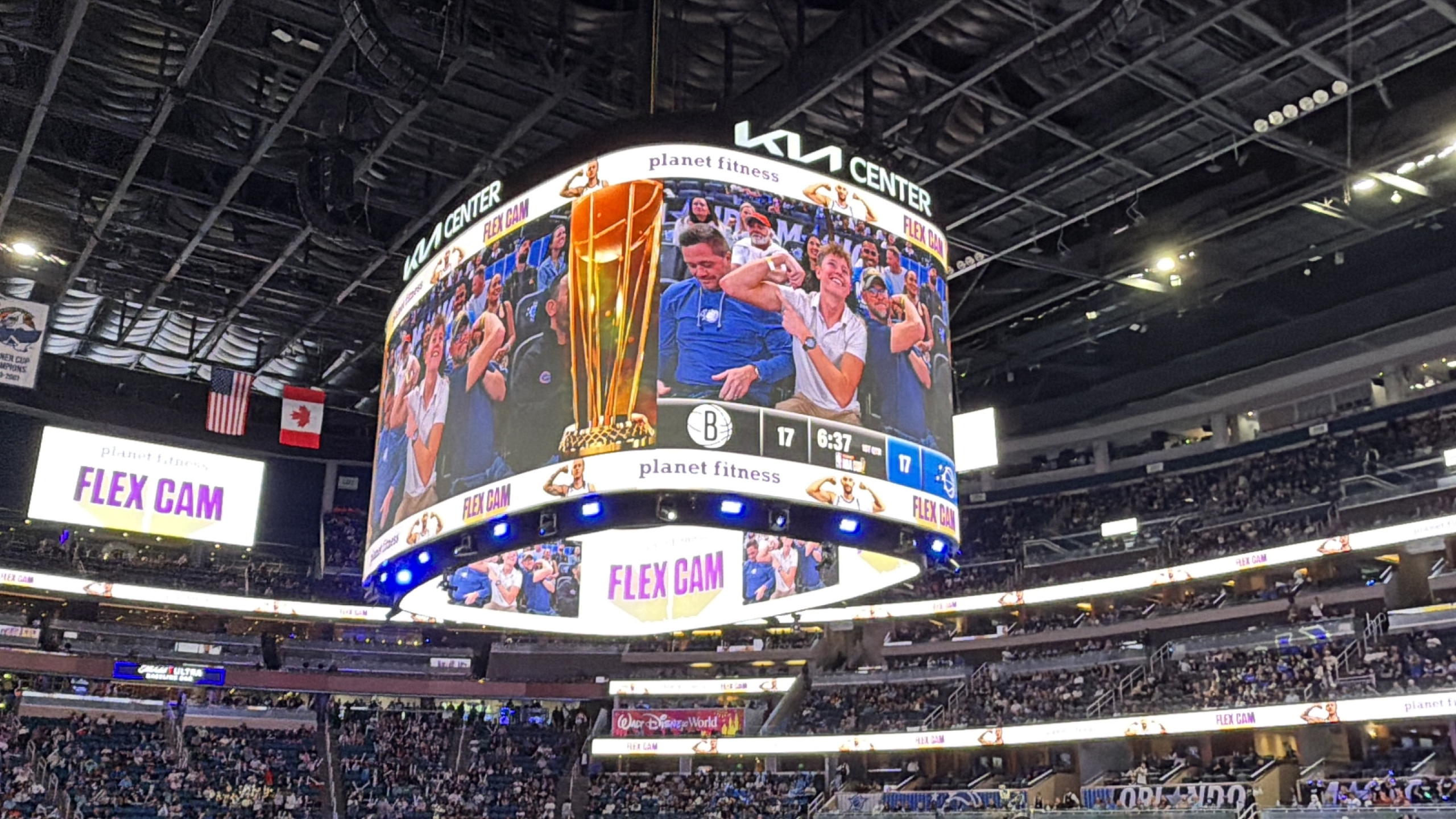 Painel Kia Center Orlando Magic