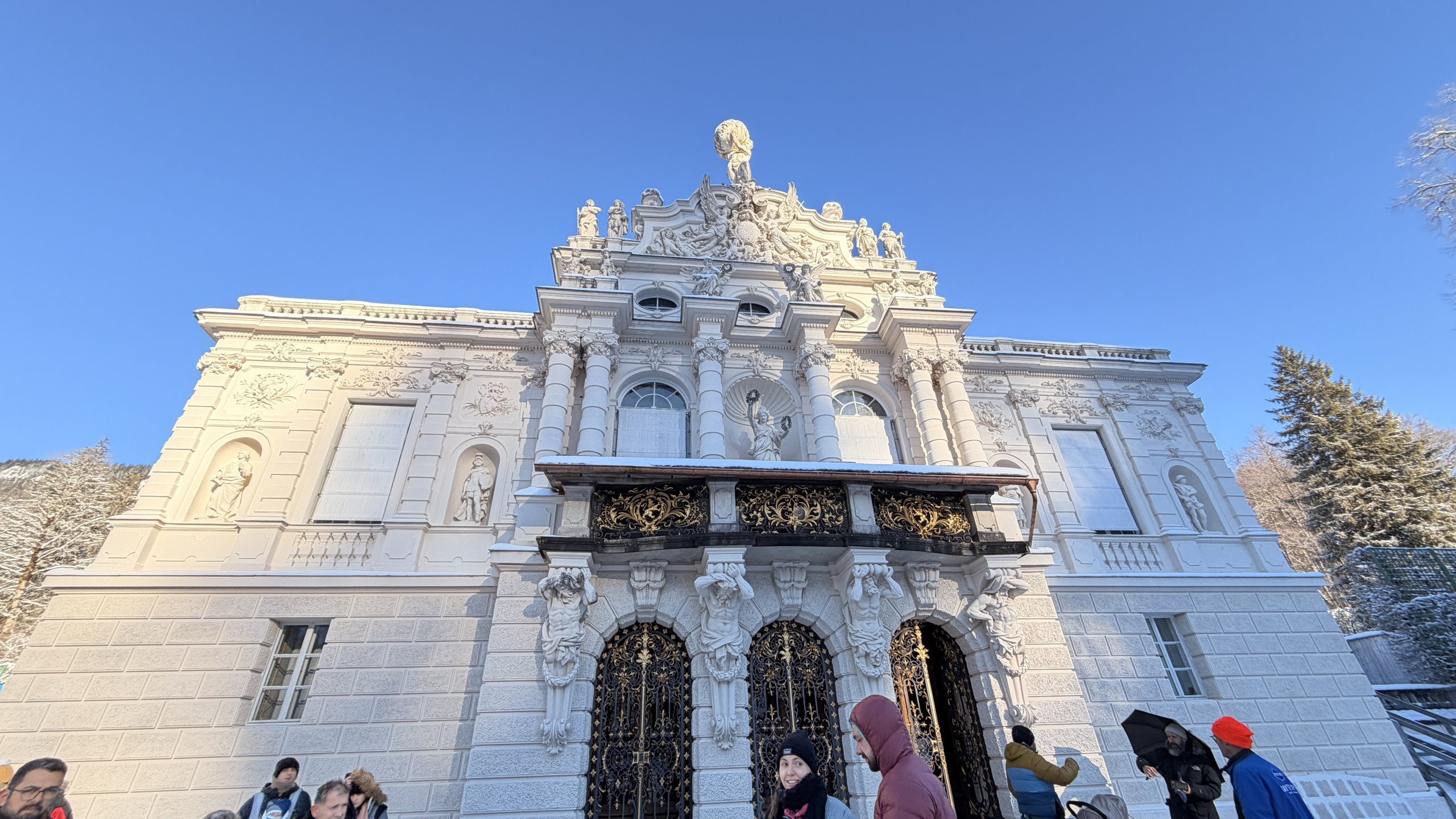 Frente do Palacio Lindenhof