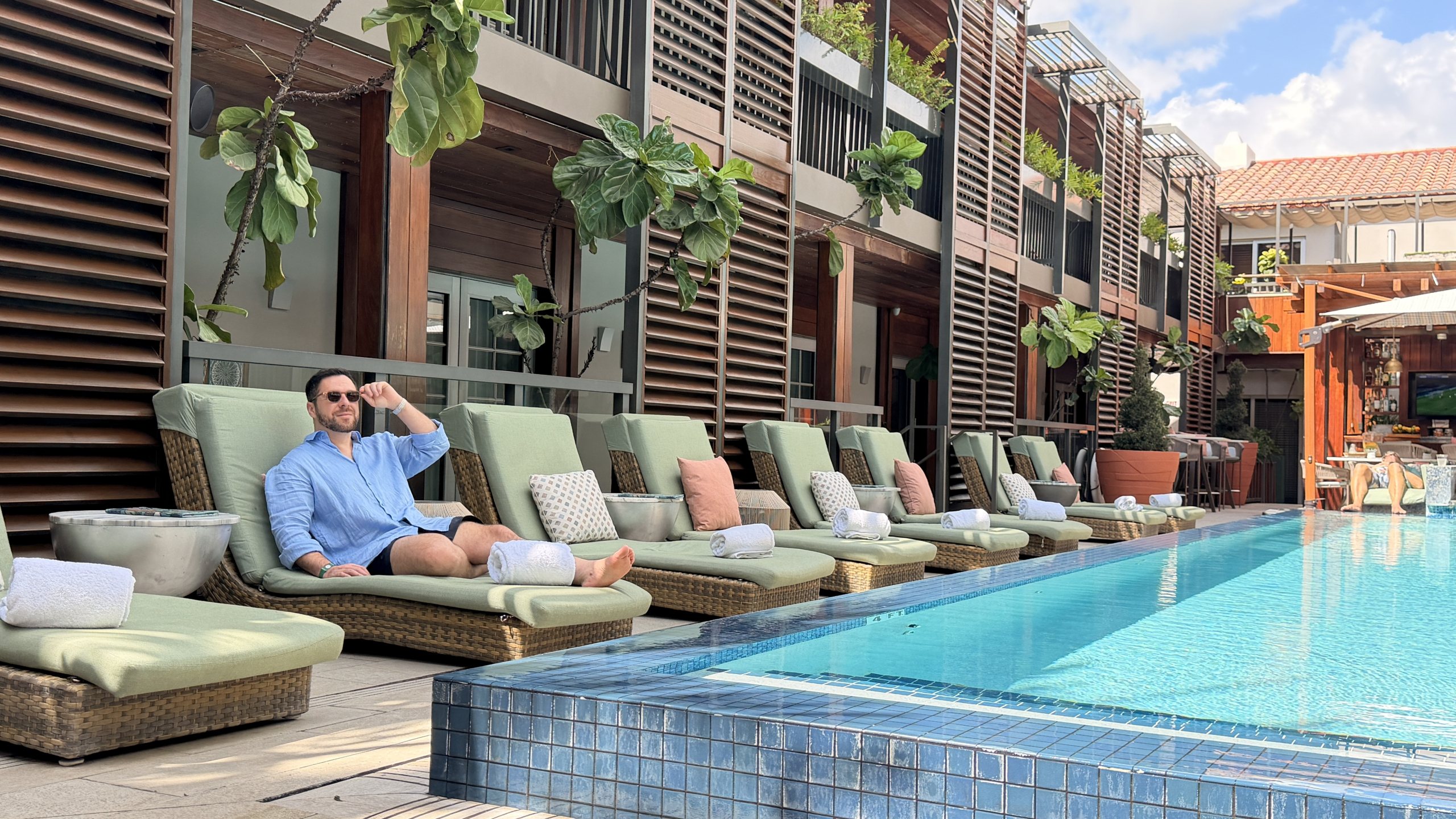 Piscina hotel Lennox