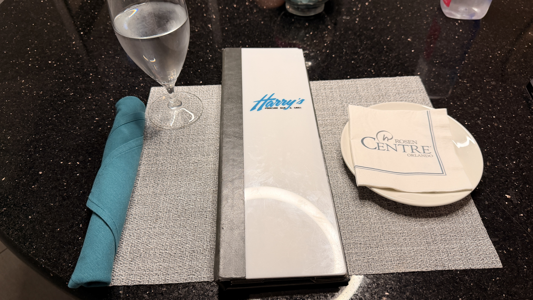 cardápio Harry's by the Pool, Rosen Centre, International Drive, Orlando