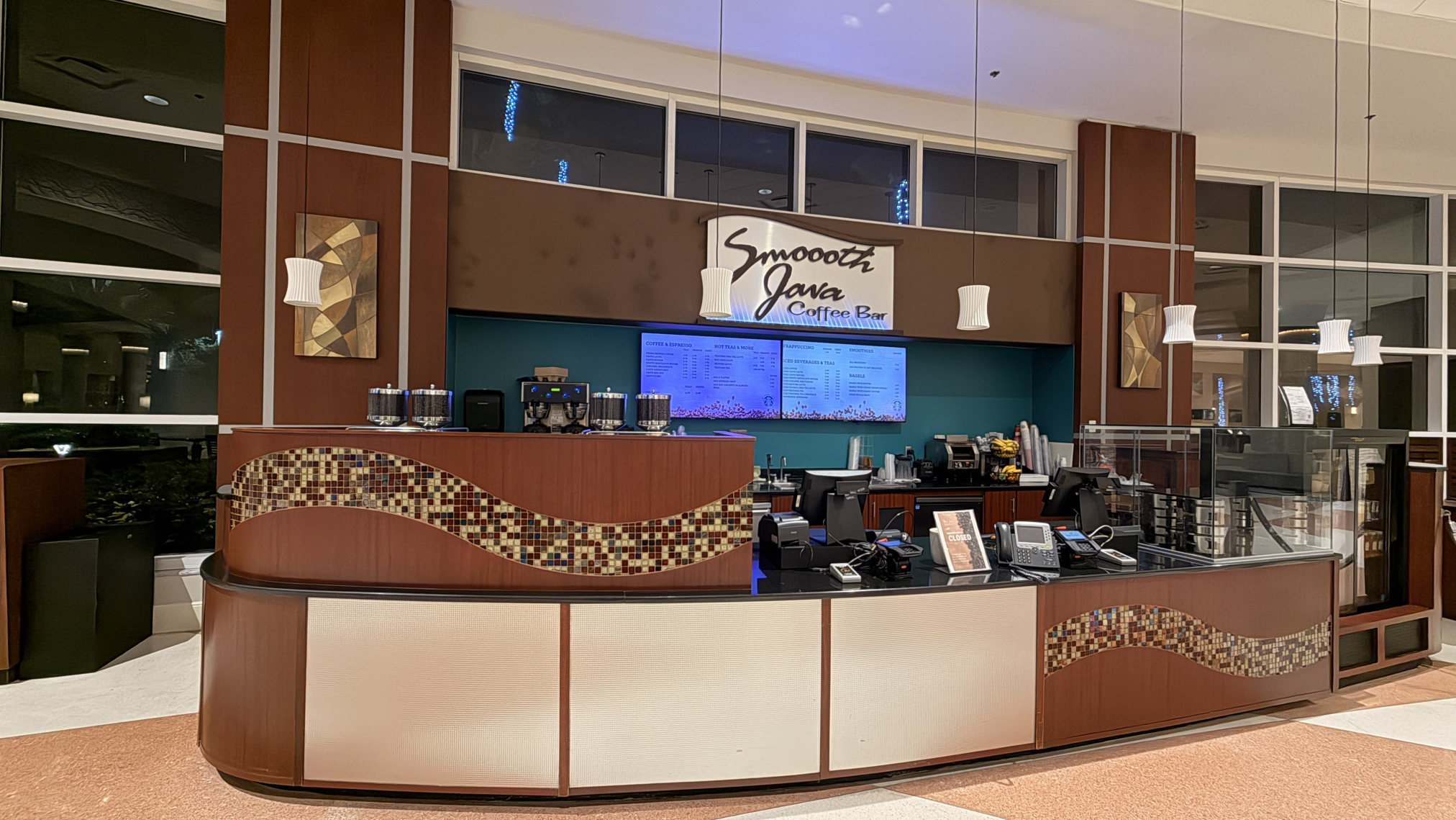 Cafeteria Lobby Rosen Centre