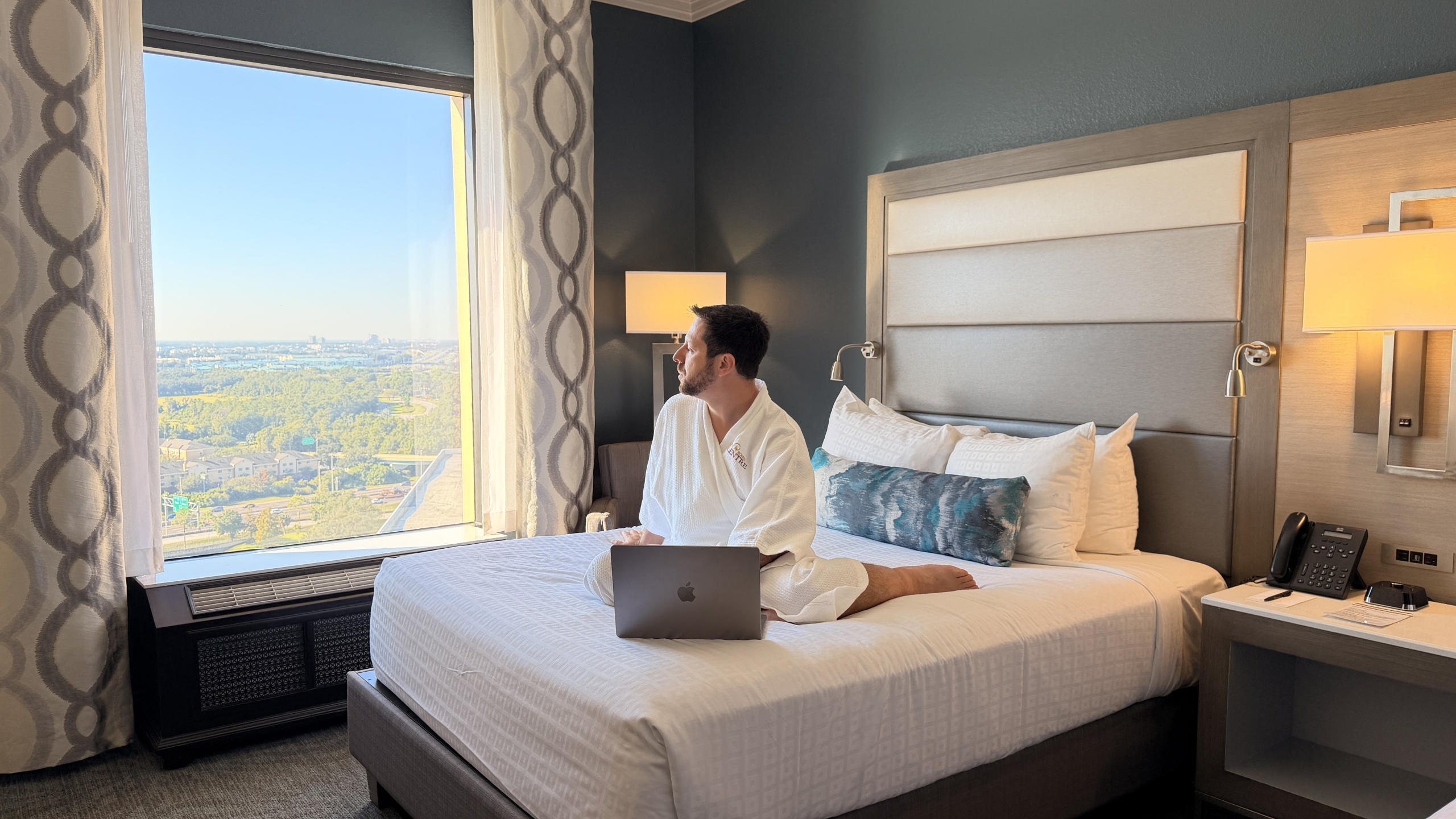 vista do quarto em Orlando