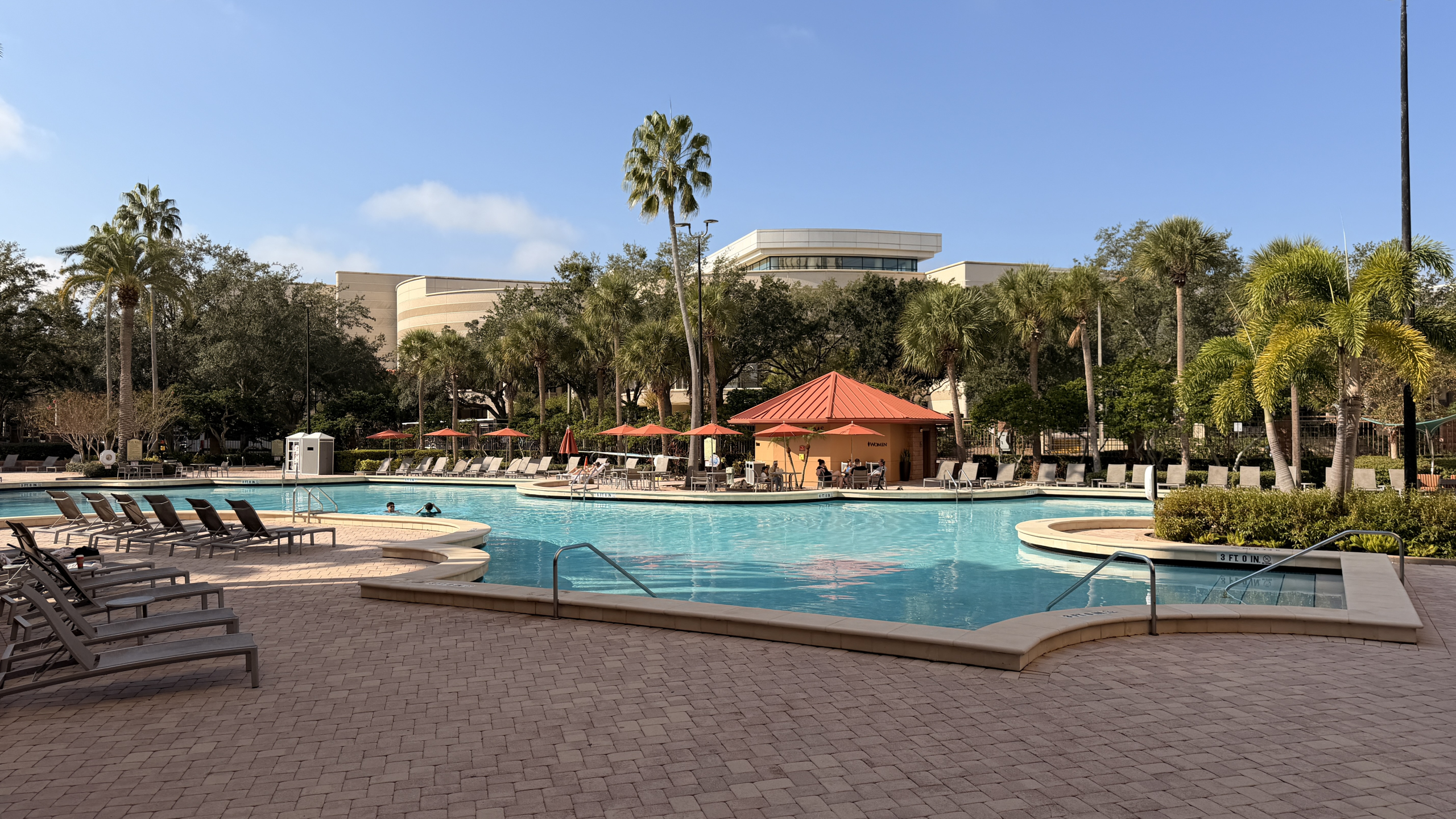 Piscina Hotel Rosen Centre, International Drive, Orlando