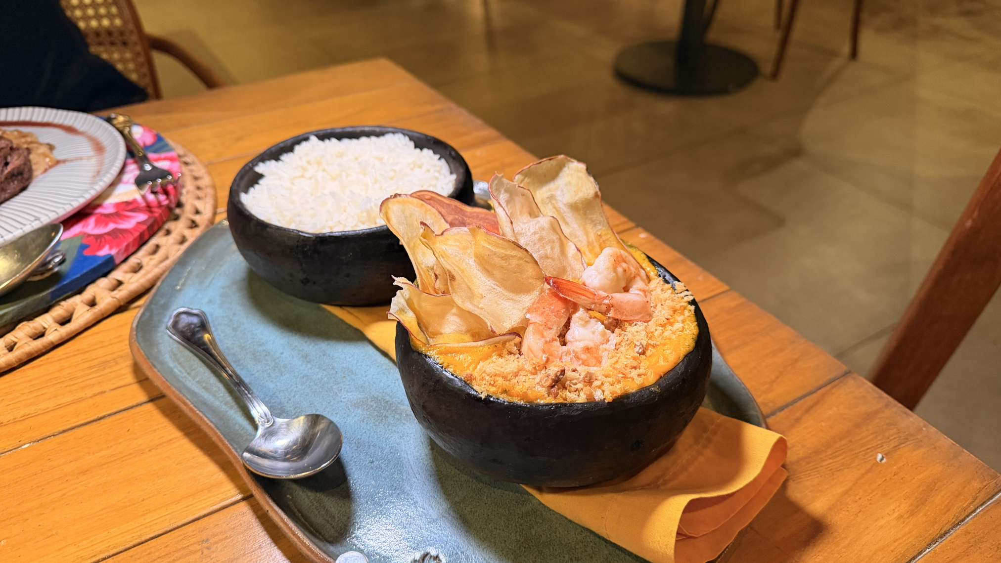 Bobó de Camarão Comer Bem em Noronha Tiaté