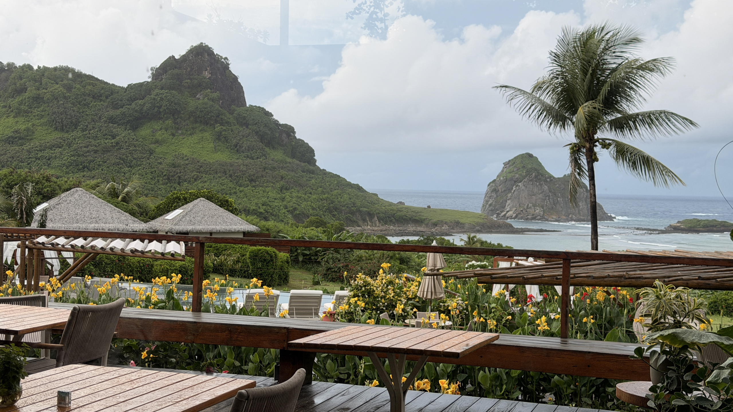 Vista Restaurante Tiaté Noronha